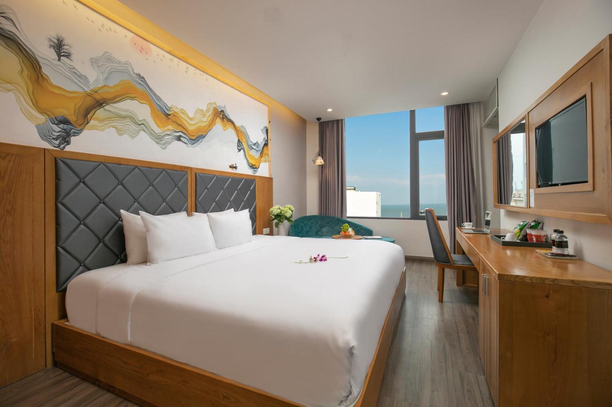 Grand Sunrise Boutique Hotel Дананг Екстер'єр фото